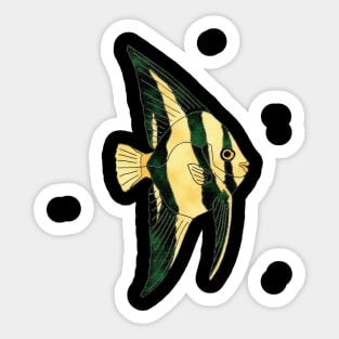 Angelfish Sticker